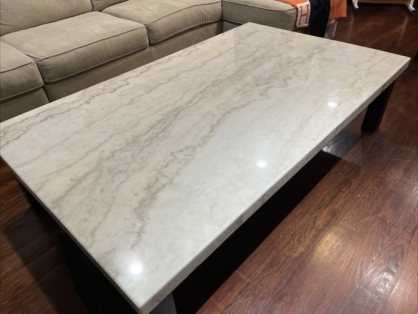 Modern Marble Coffee Table – $300 - photo 2