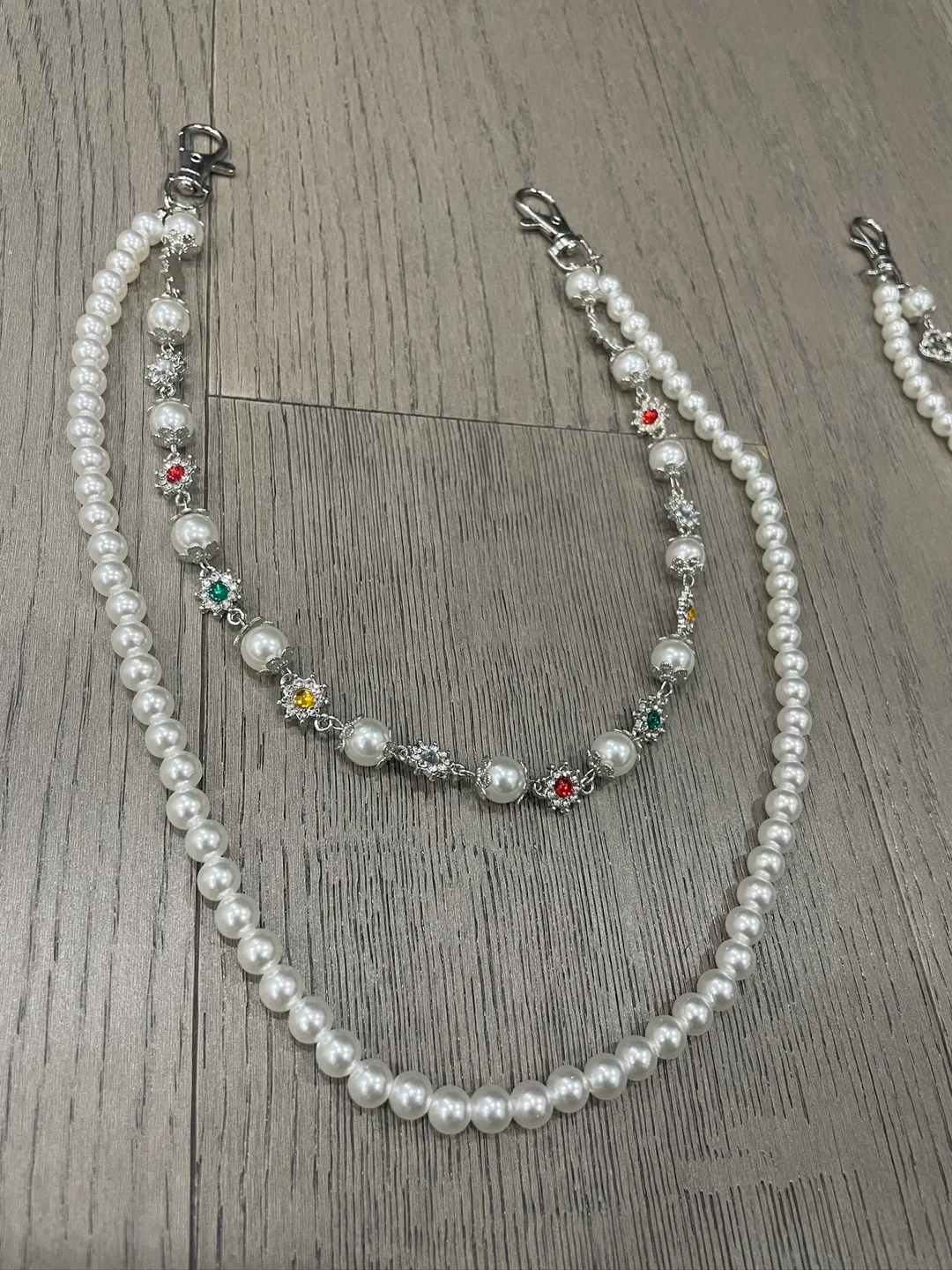 Pearl Pants Wallet Chain. 2 Designs. Beautiful accessory image indicator(5)