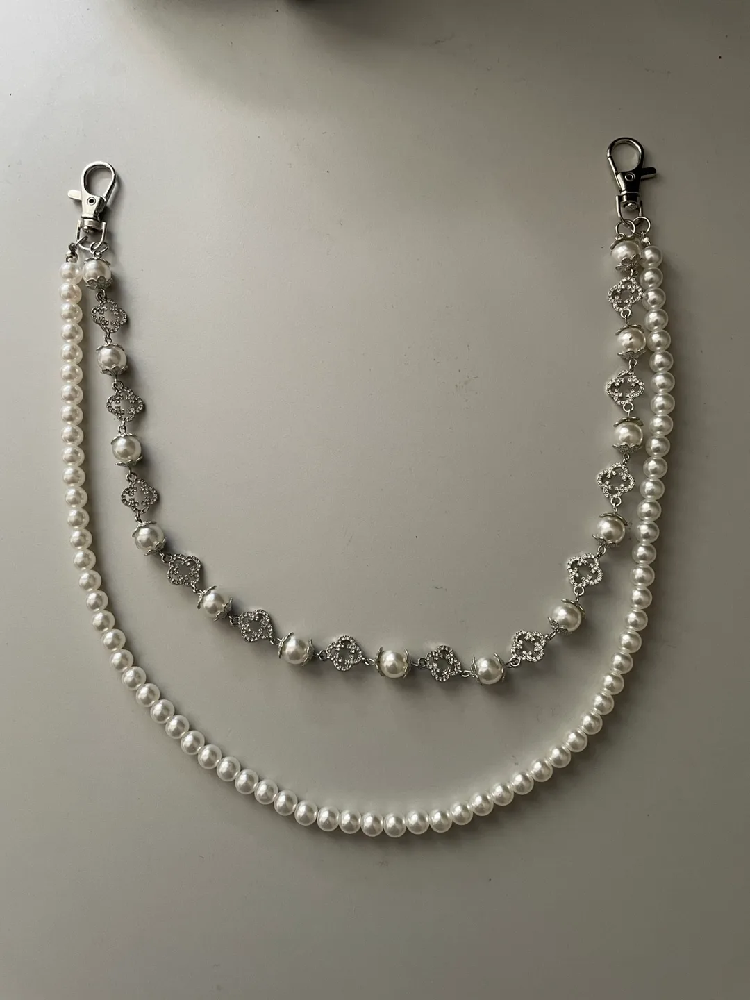 Pearl Pants Wallet Chain. 2 Designs. Beautiful accessory image indicator(4)