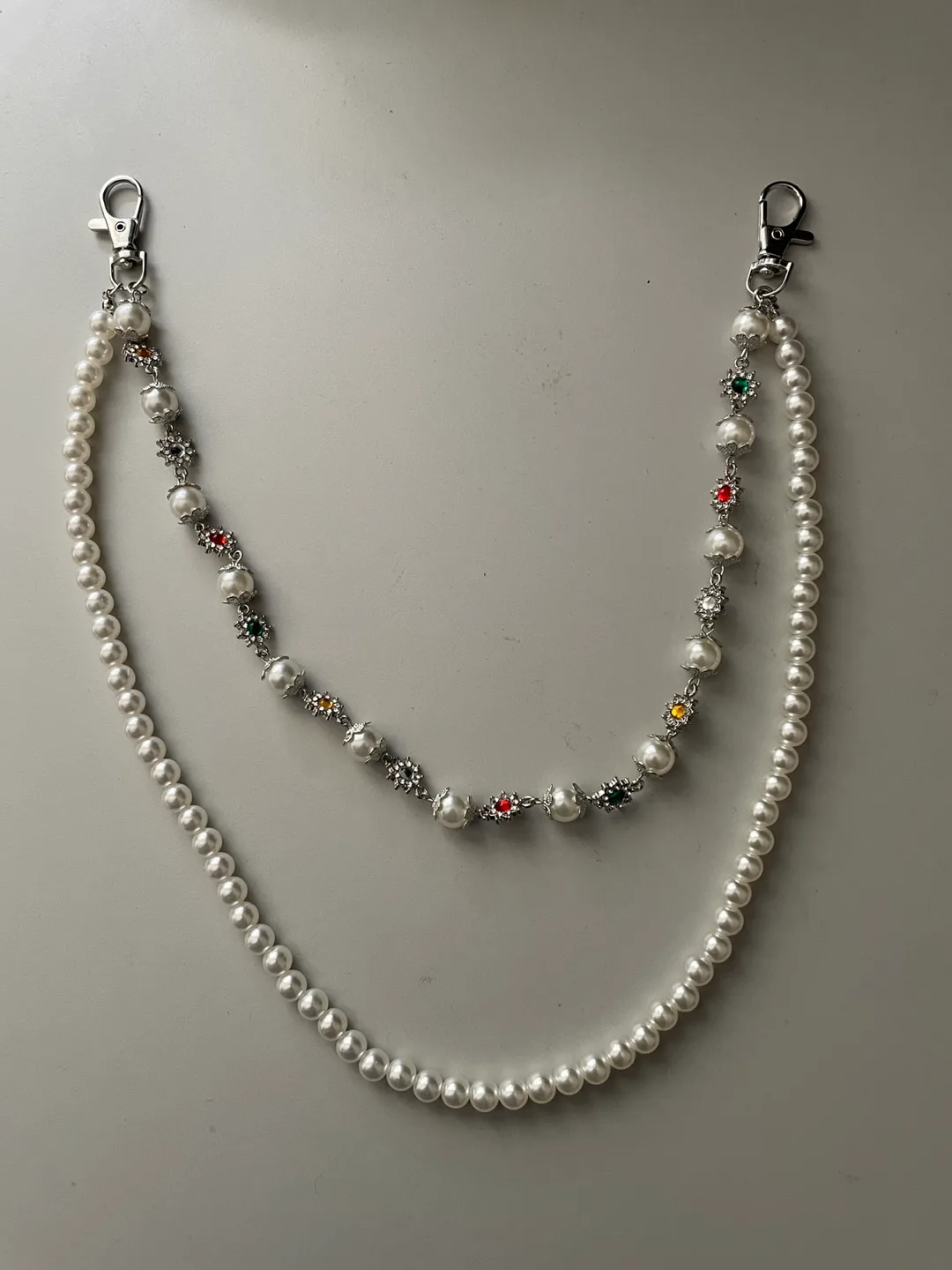 Pearl Pants Wallet Chain. 2 Designs. Beautiful accessory image indicator(2)