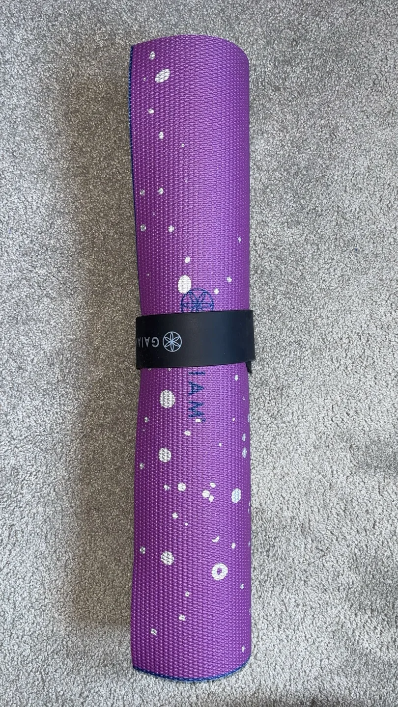 Purple Gaiam Yoga Mat thumbnail