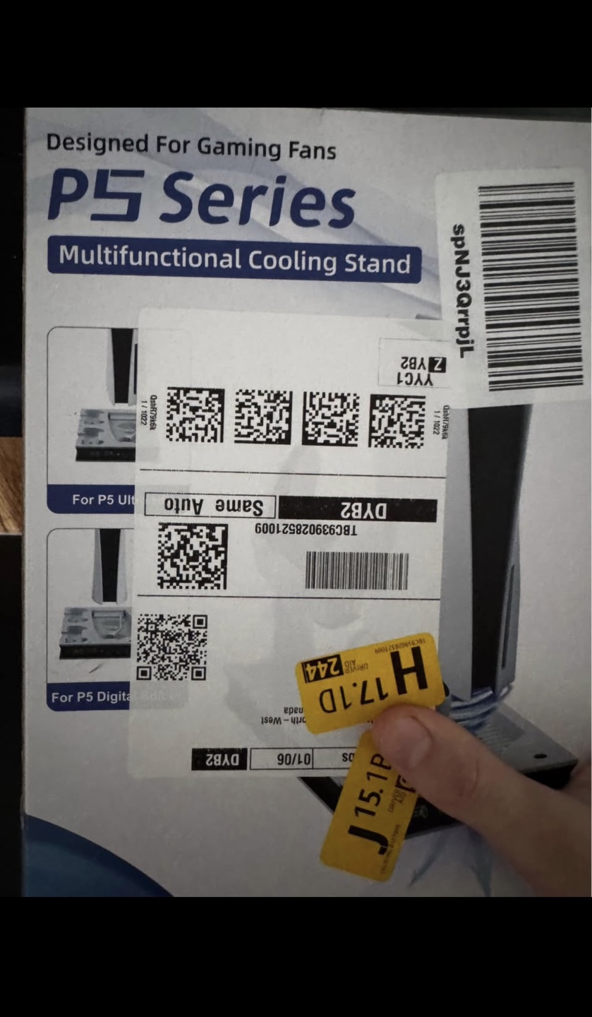 PS5 Series Multifunctional Cooling Stand