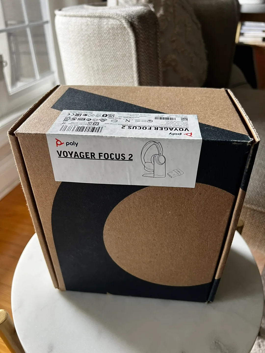 Poly Voyager Focus 2 Headset (Brand New) thumbnail