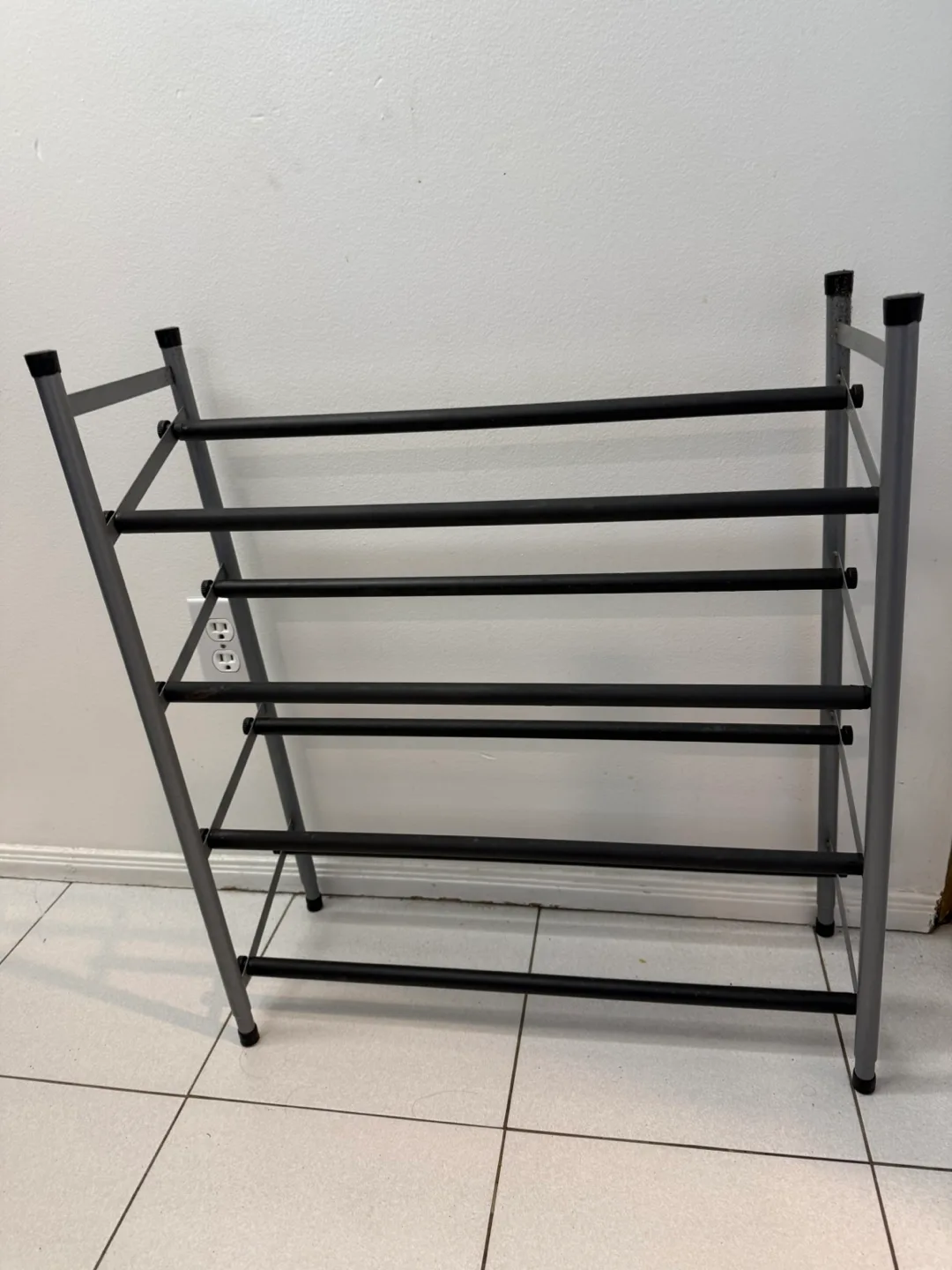 Metal Shoe Rack - Grey image indicator(2)
