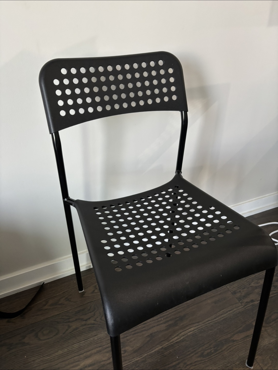 IKEA Adde Black Chair
