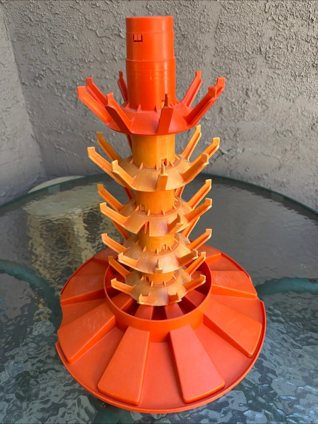 Orange Bottle Drying Rack thumbnail