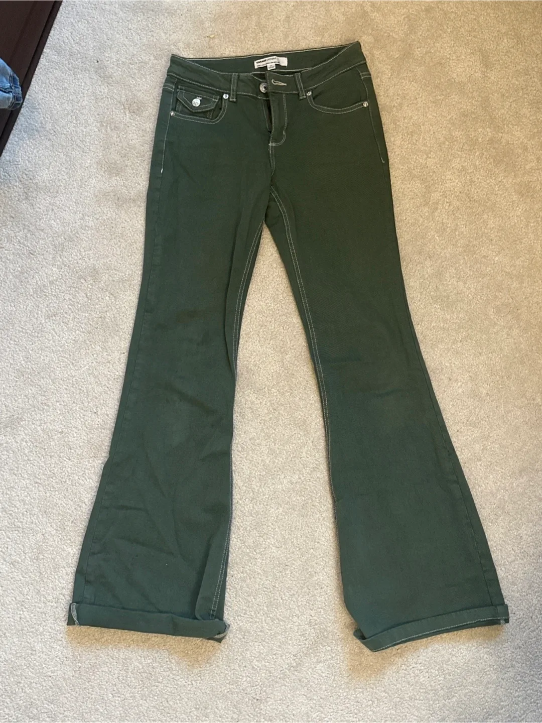 Garage Denim Low Rise Flare Jeans - Size 01 thumbnail