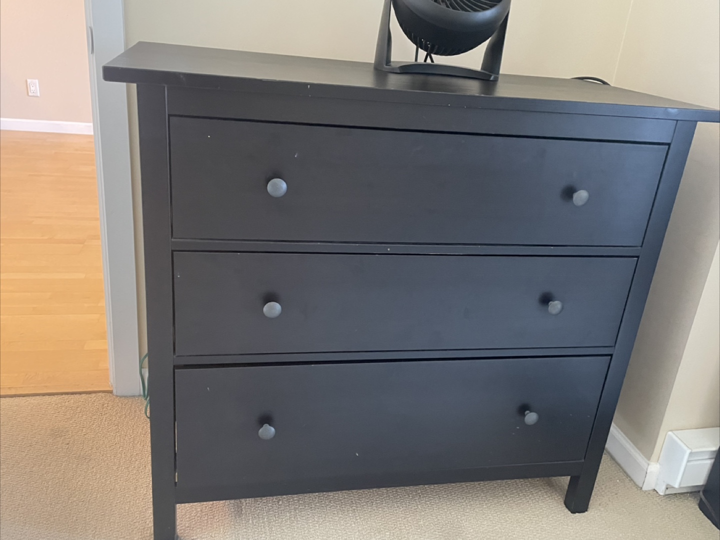 IKEA Hemnes Black Dresser - photo 2