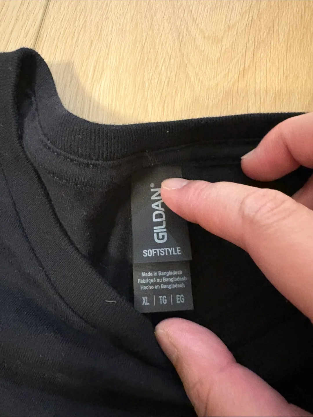 FREE NEW XL artist screen printed black tshirt #freecycle image indicator(3)