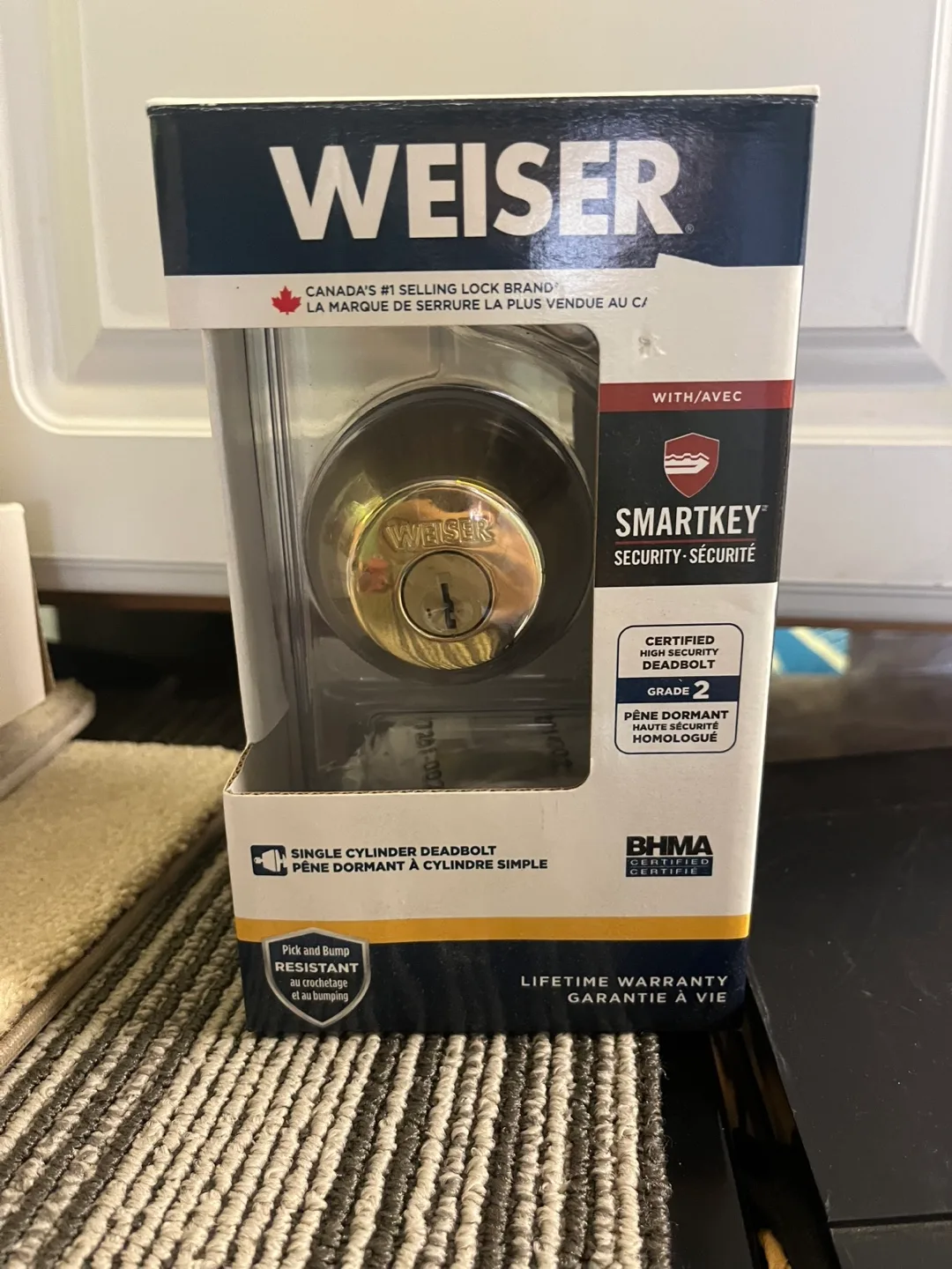 Weiser SmartKey Security Deadbolt thumbnail