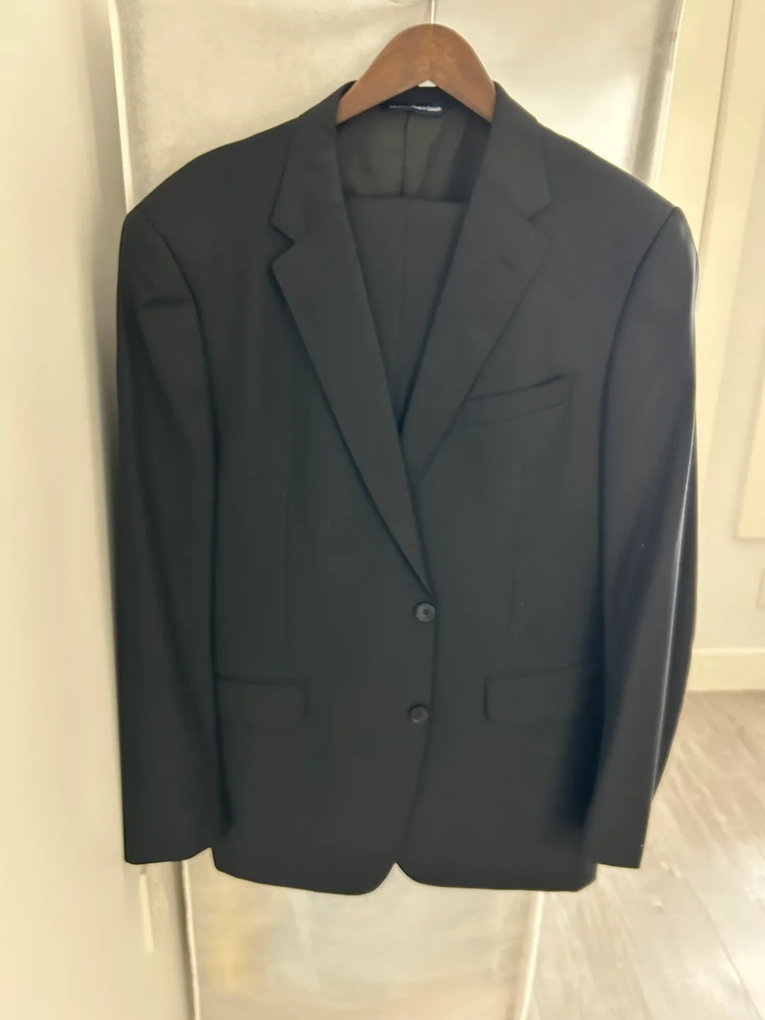 Harry Rosen Black Suit Coppley