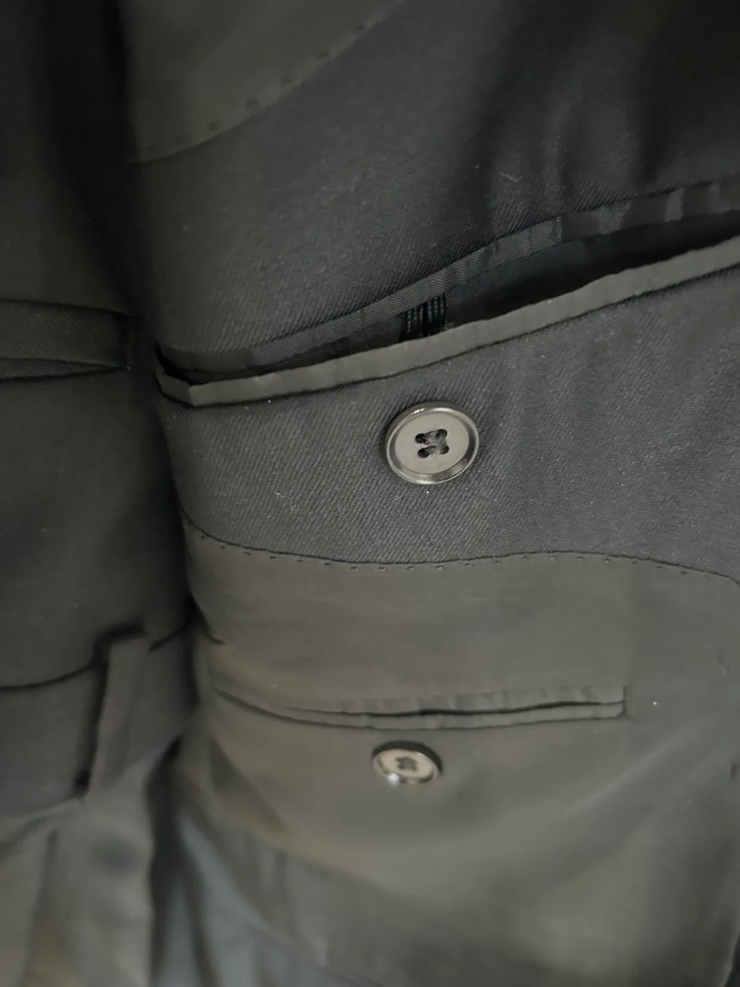 Harry Rosen Black Suit Coppley image indicator(3)