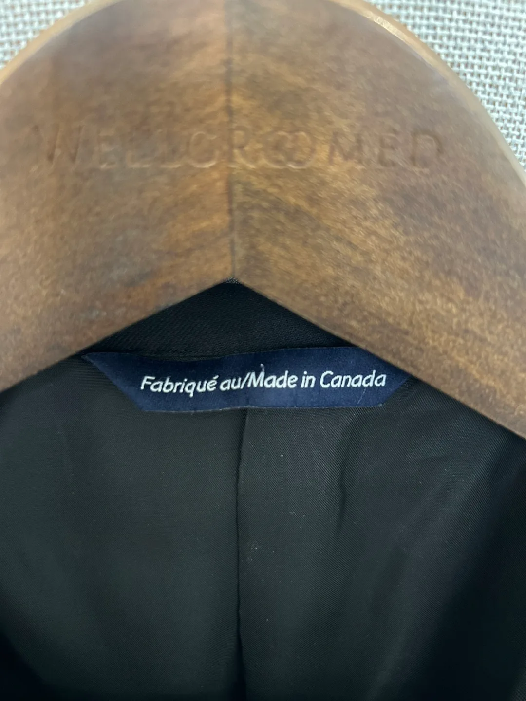 Harry Rosen Black Suit Coppley image indicator(4)