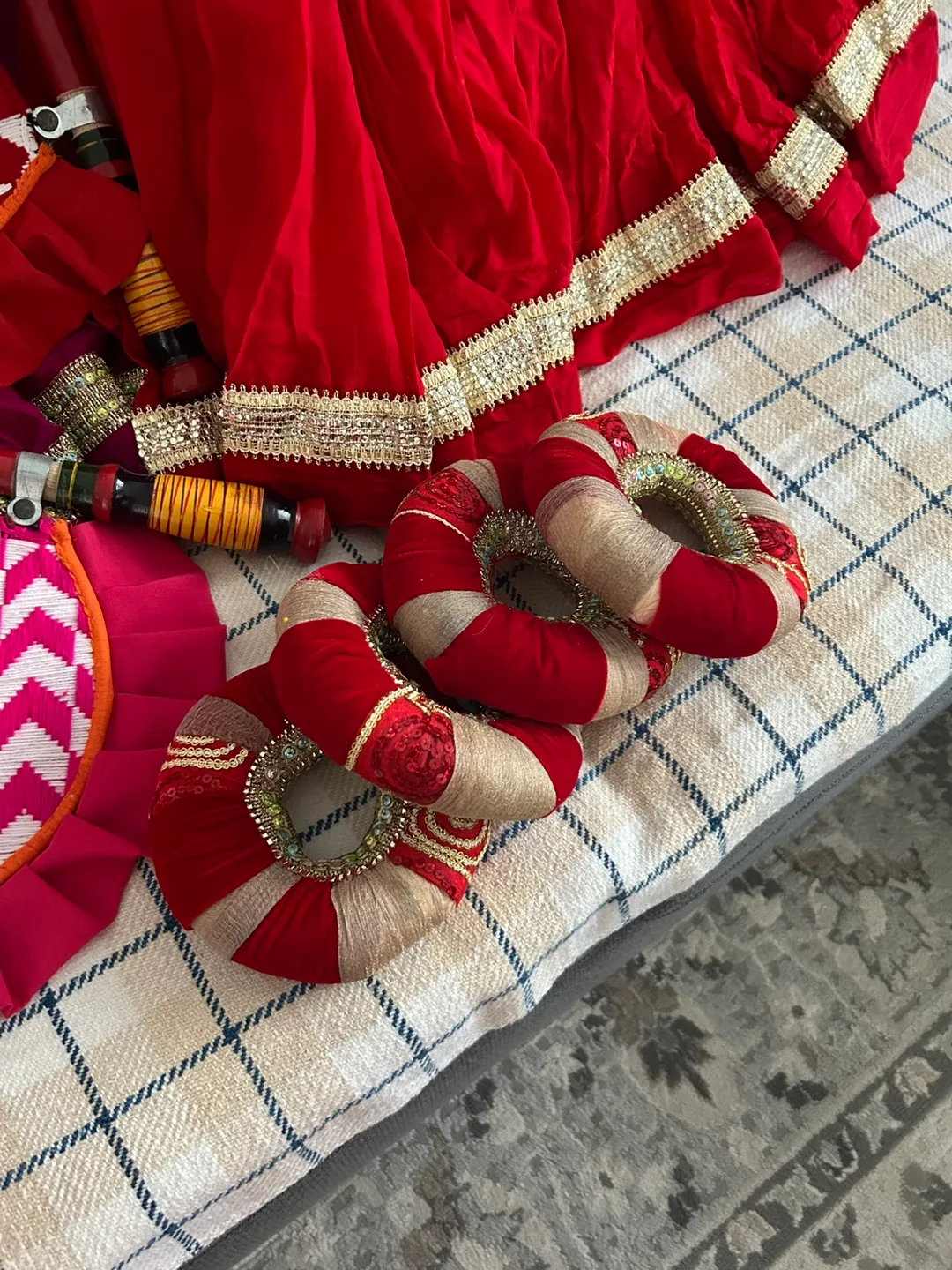 Phulkari - Traditional Punjabi Wedding Items Jagoo image indicator(7)
