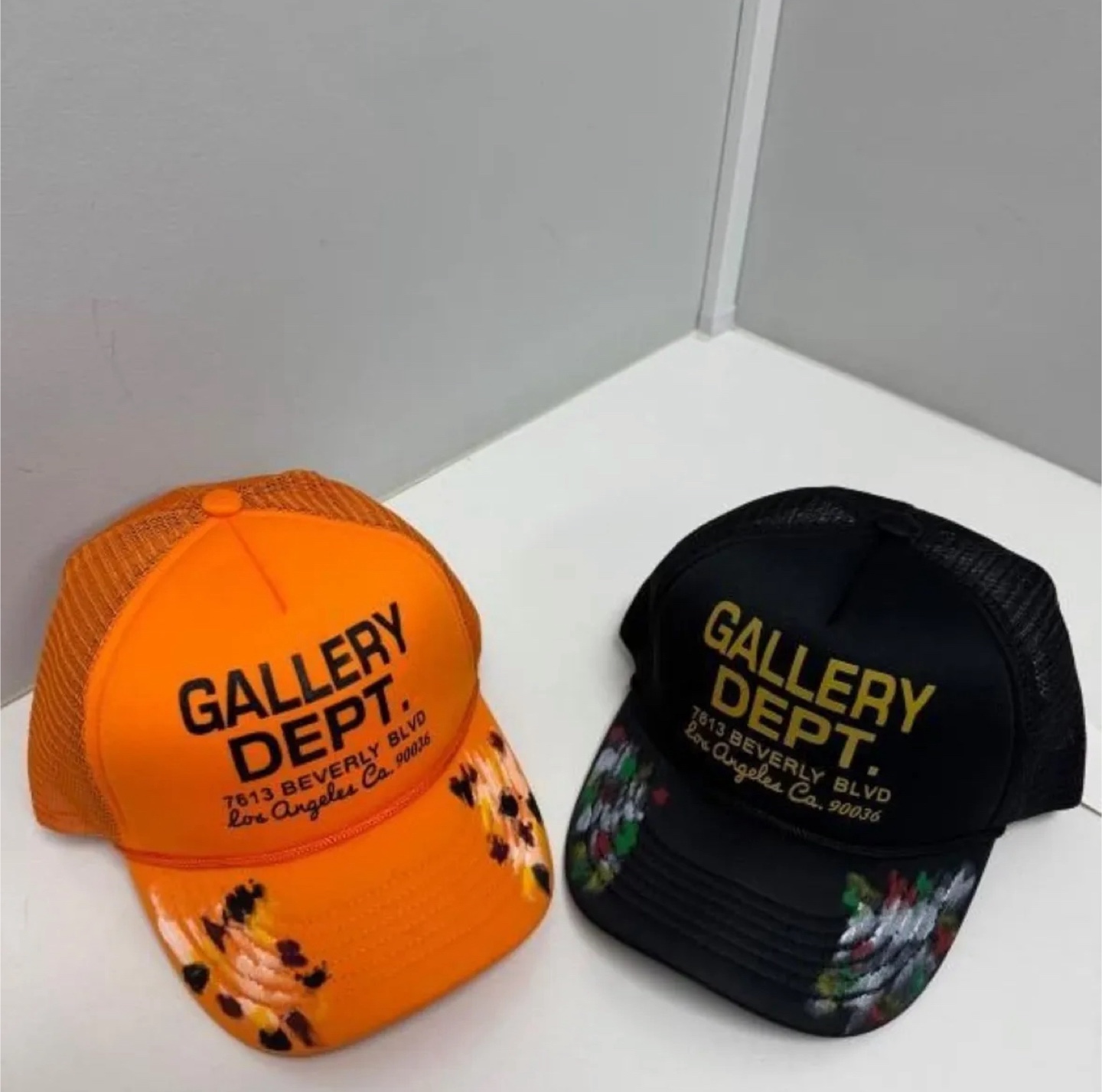 Gallery Dept. Trucker Hat - Orange/Black