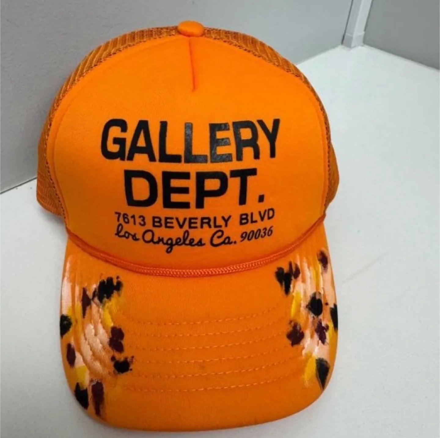 Gallery Dept. Trucker Hat - Orange/Black - photo 4