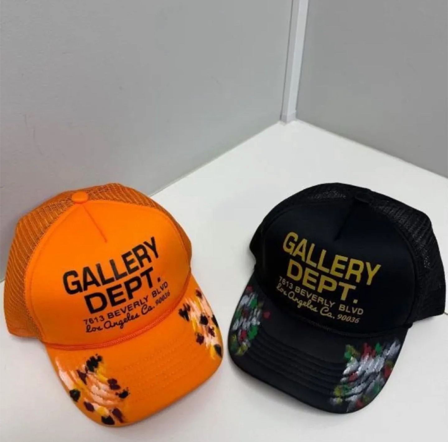 Gallery Dept. Trucker Hat - Orange/Black - photo 3