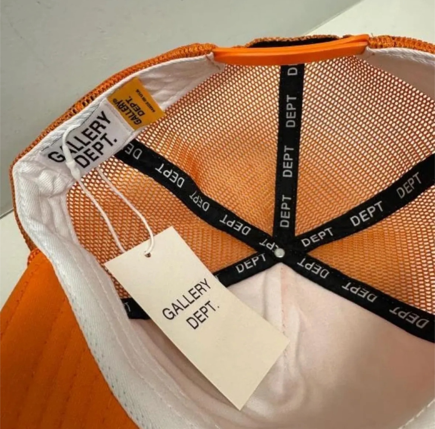 Gallery Dept. Trucker Hat - Orange/Black - photo 5