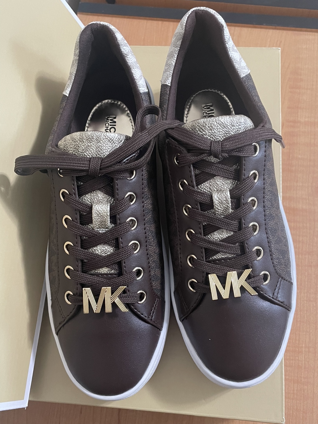 Michael Kors Sneakers, Brown, Size 6.5 - photo 2