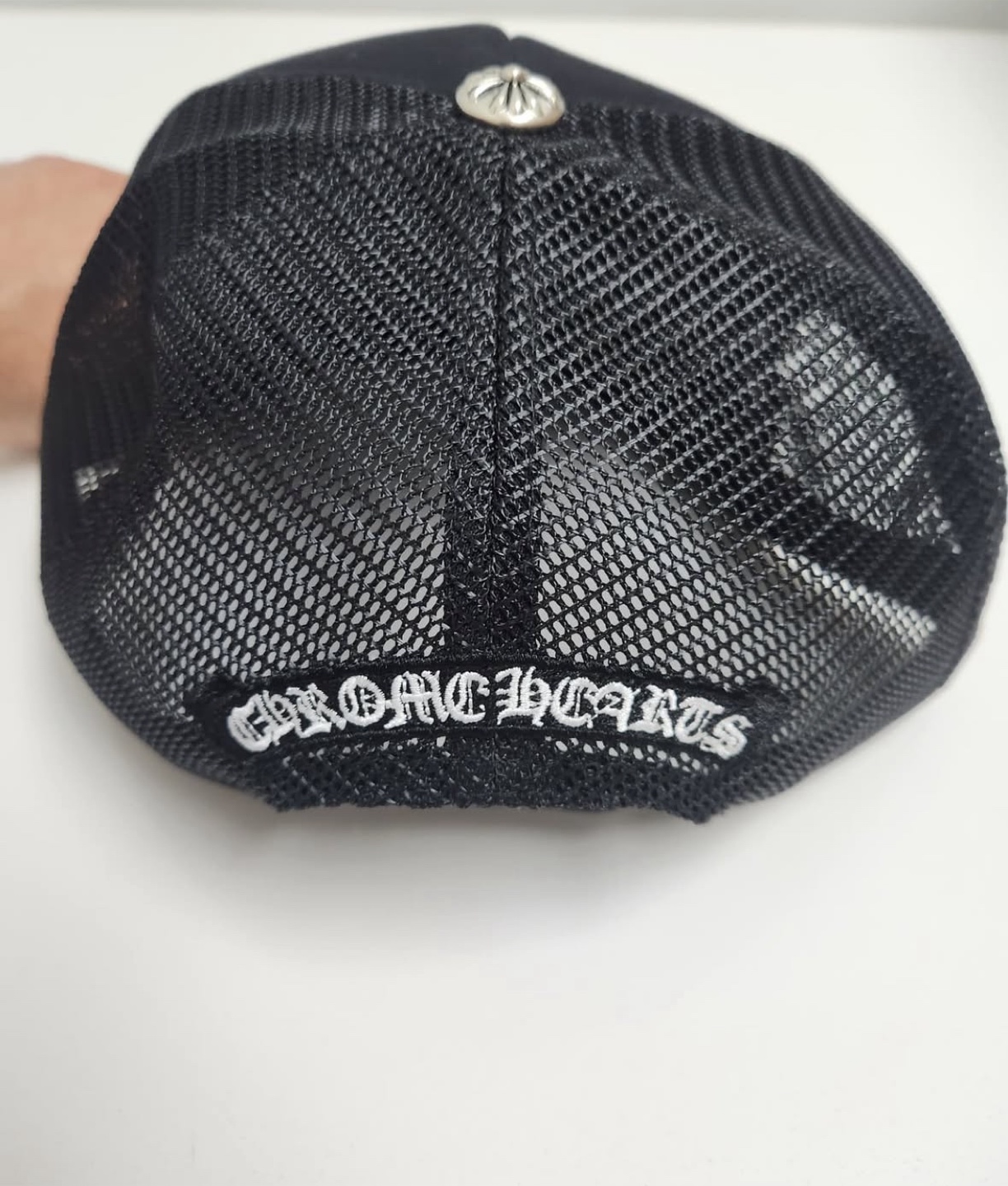 Chrome Hearts Black Trucker Hat - photo 3