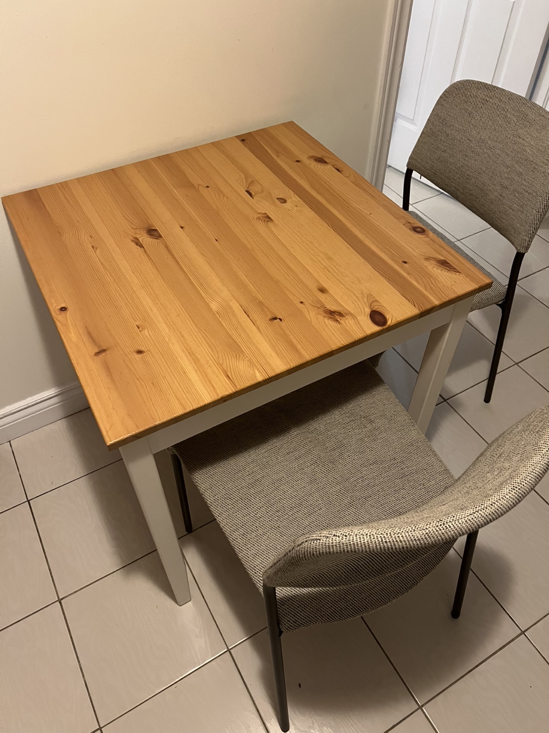 IKEA Dining Table & 2 Chairs