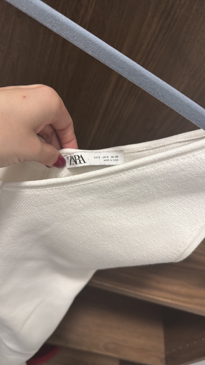 Zara Cream Knit Dress - Size S - photo 2