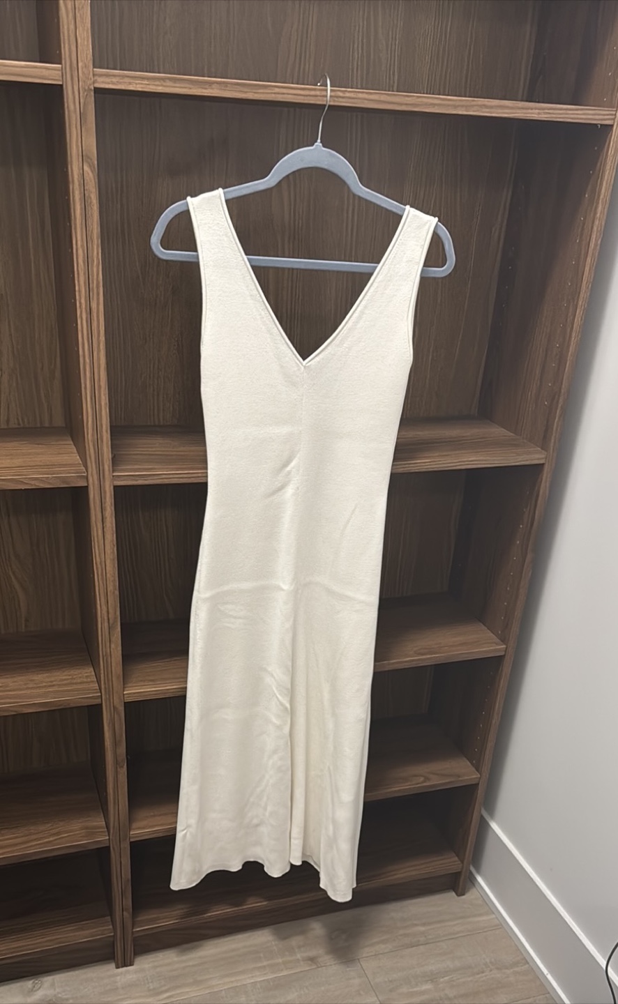 Zara Cream Knit Dress - Size S - photo 3