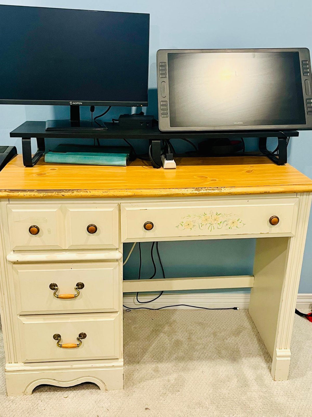 Solid Heavy-Duty 2-Piece Computer Desk - photo 2