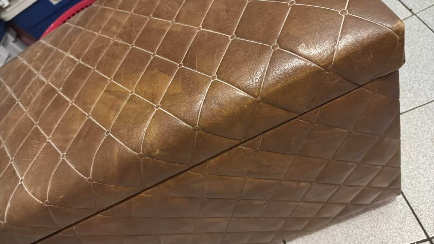 Quilted Brown Cedar Chest - photo 3