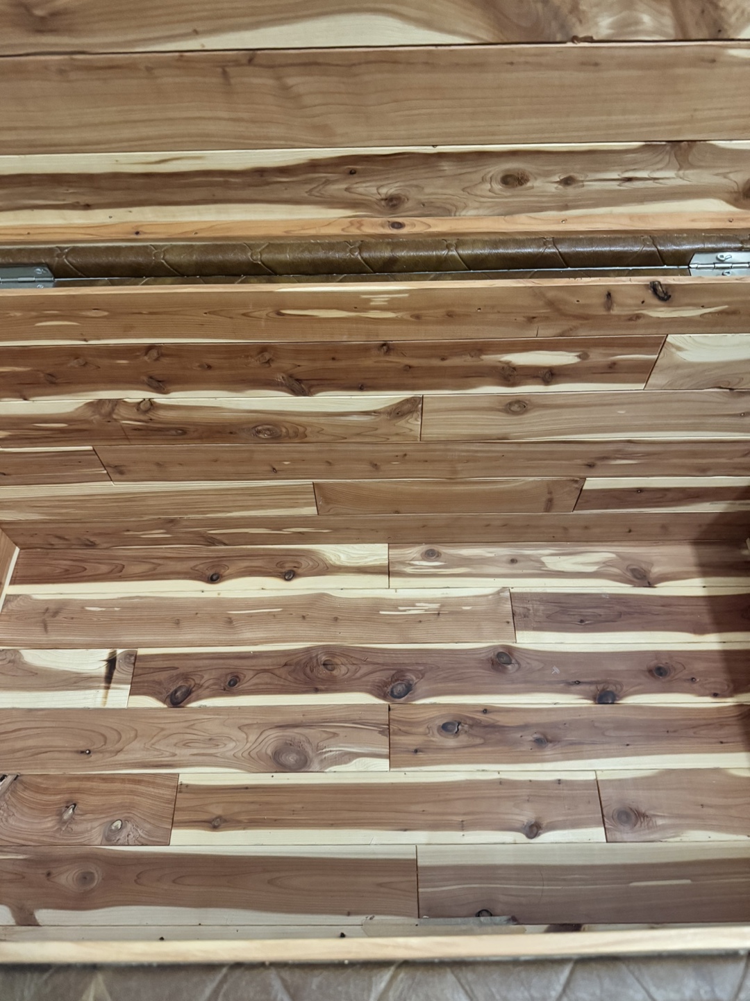 Quilted Brown Cedar Chest - photo 2