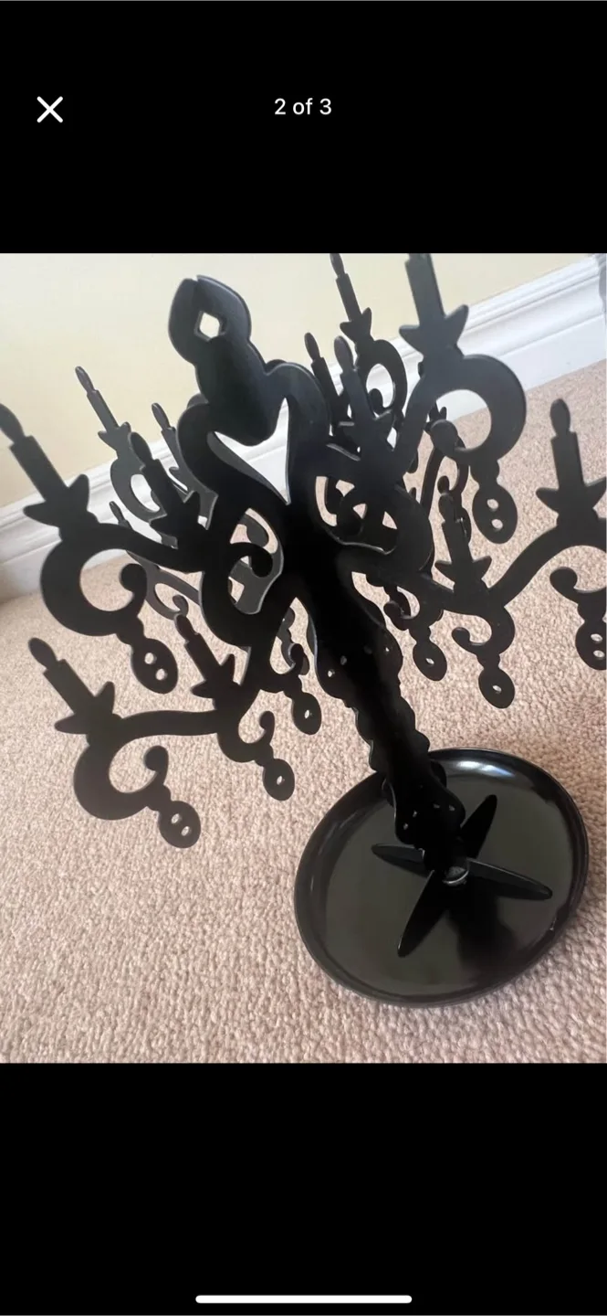 Tree shaped jewellery stand image indicator(2)