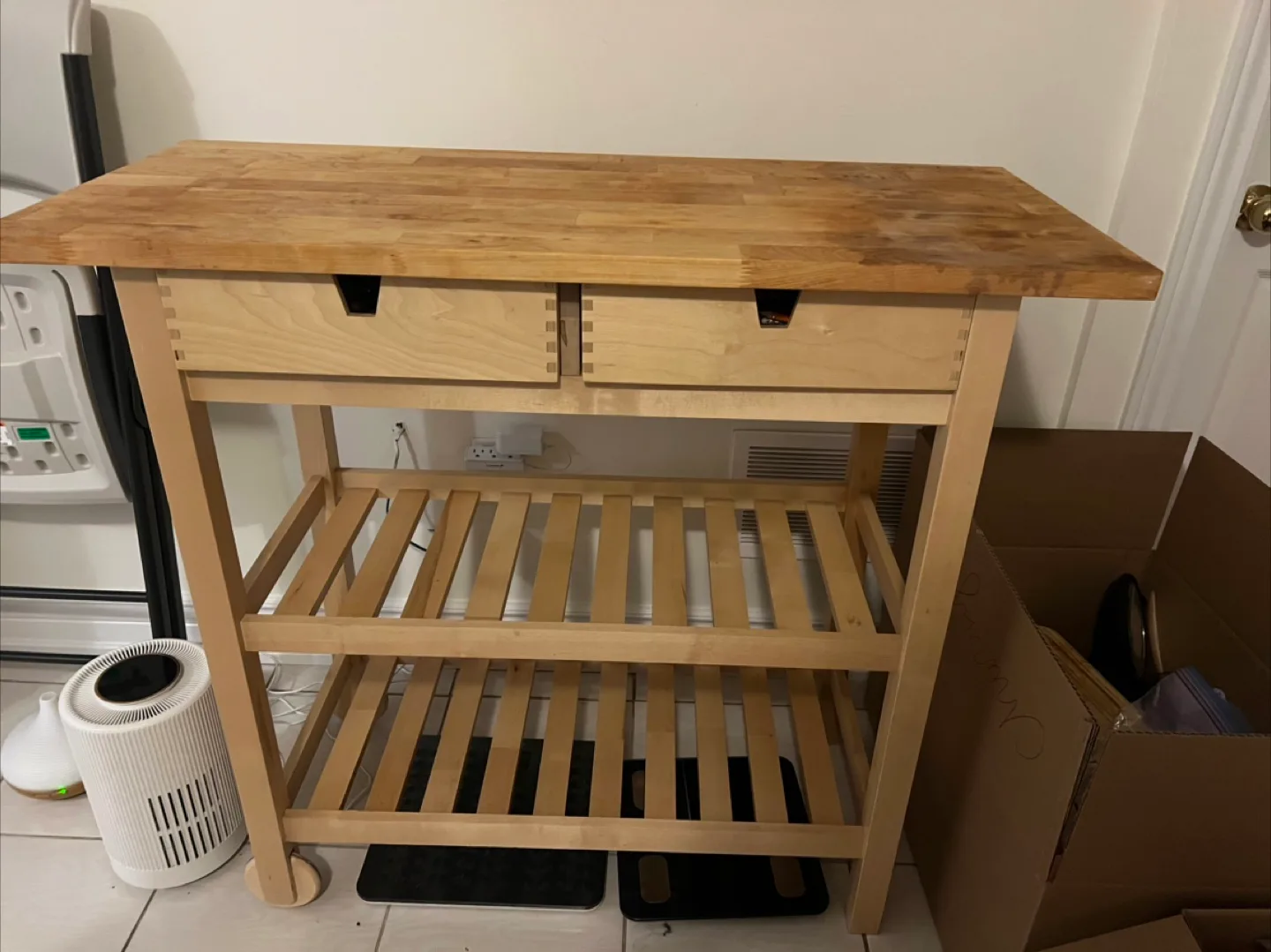 IKEA Bekväm Kitchen Cart thumbnail