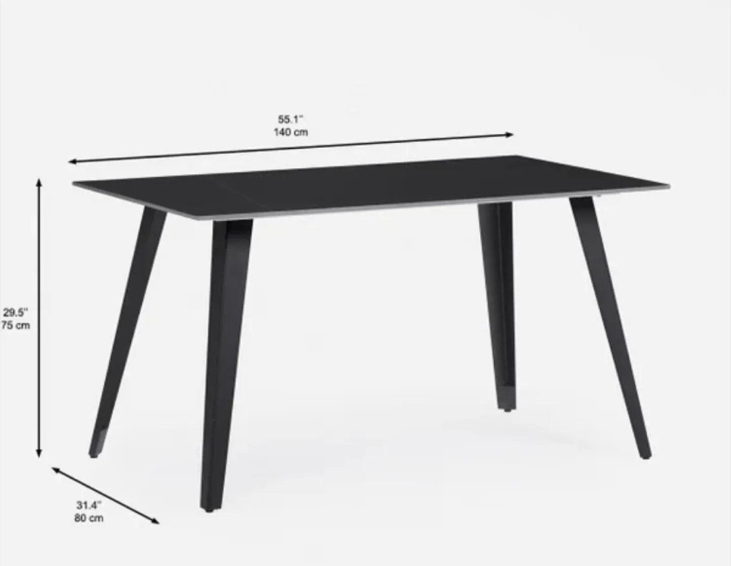 Dining Table with 4 dining chairs image indicator(5)