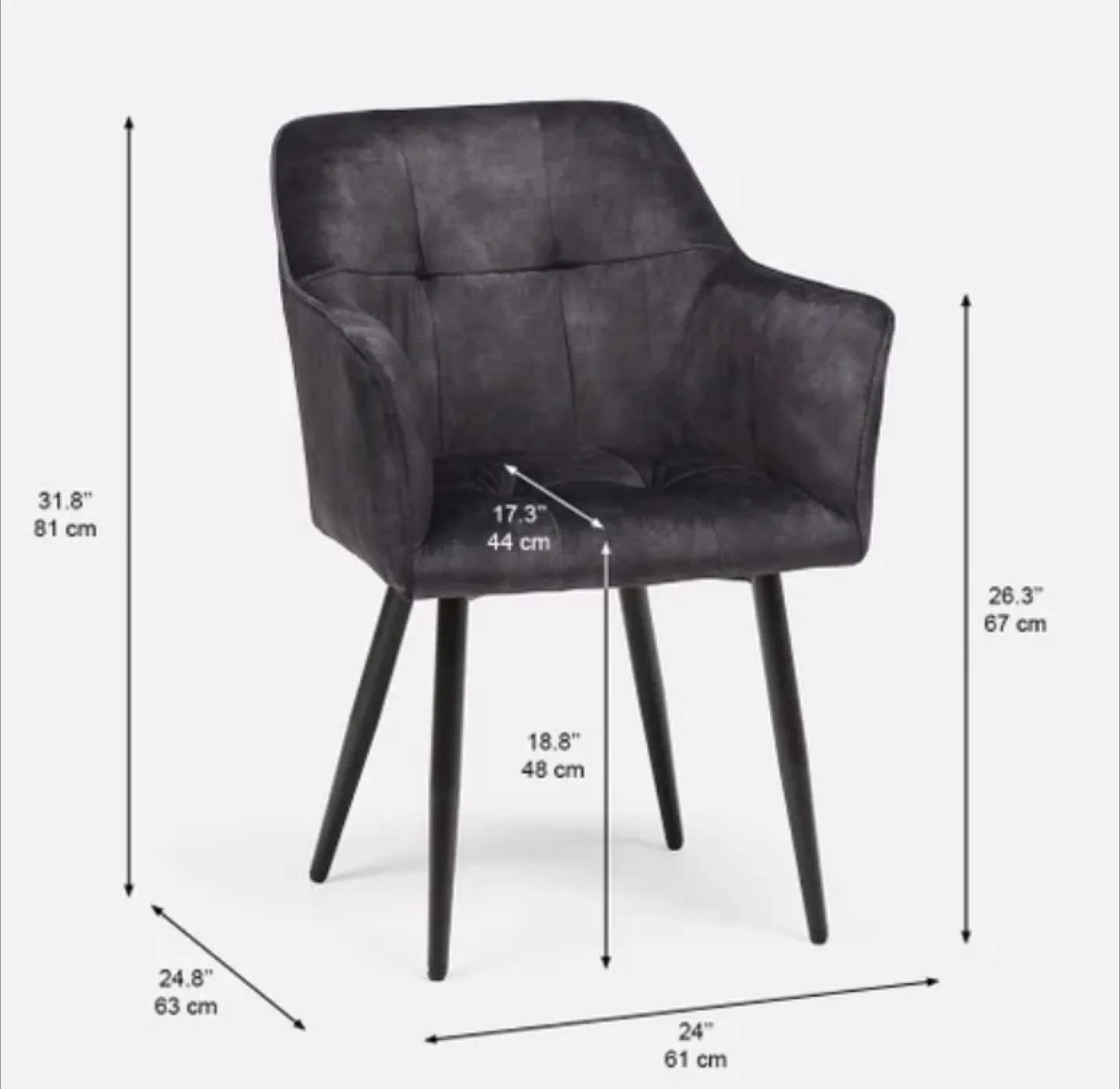 Dining Table with 4 dining chairs image indicator(4)