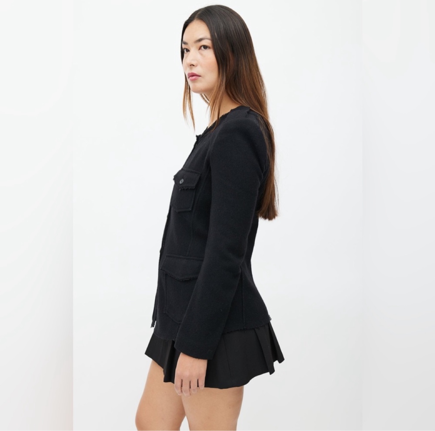 Isabel Marant Étoile Black Wool Shirt Jacket size xs - photo 4