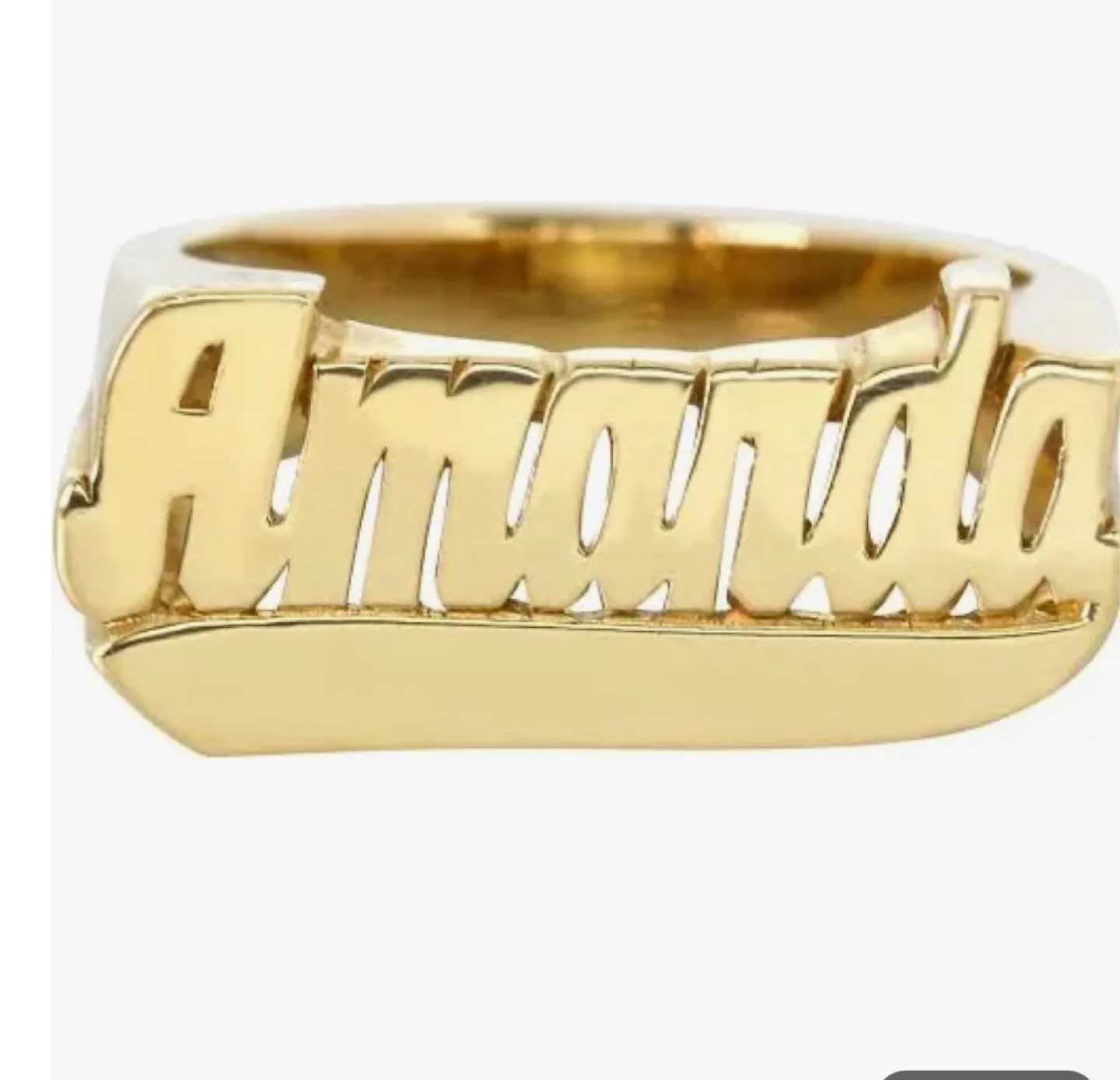 Amanda" Name Ring  #freecycle thumbnail