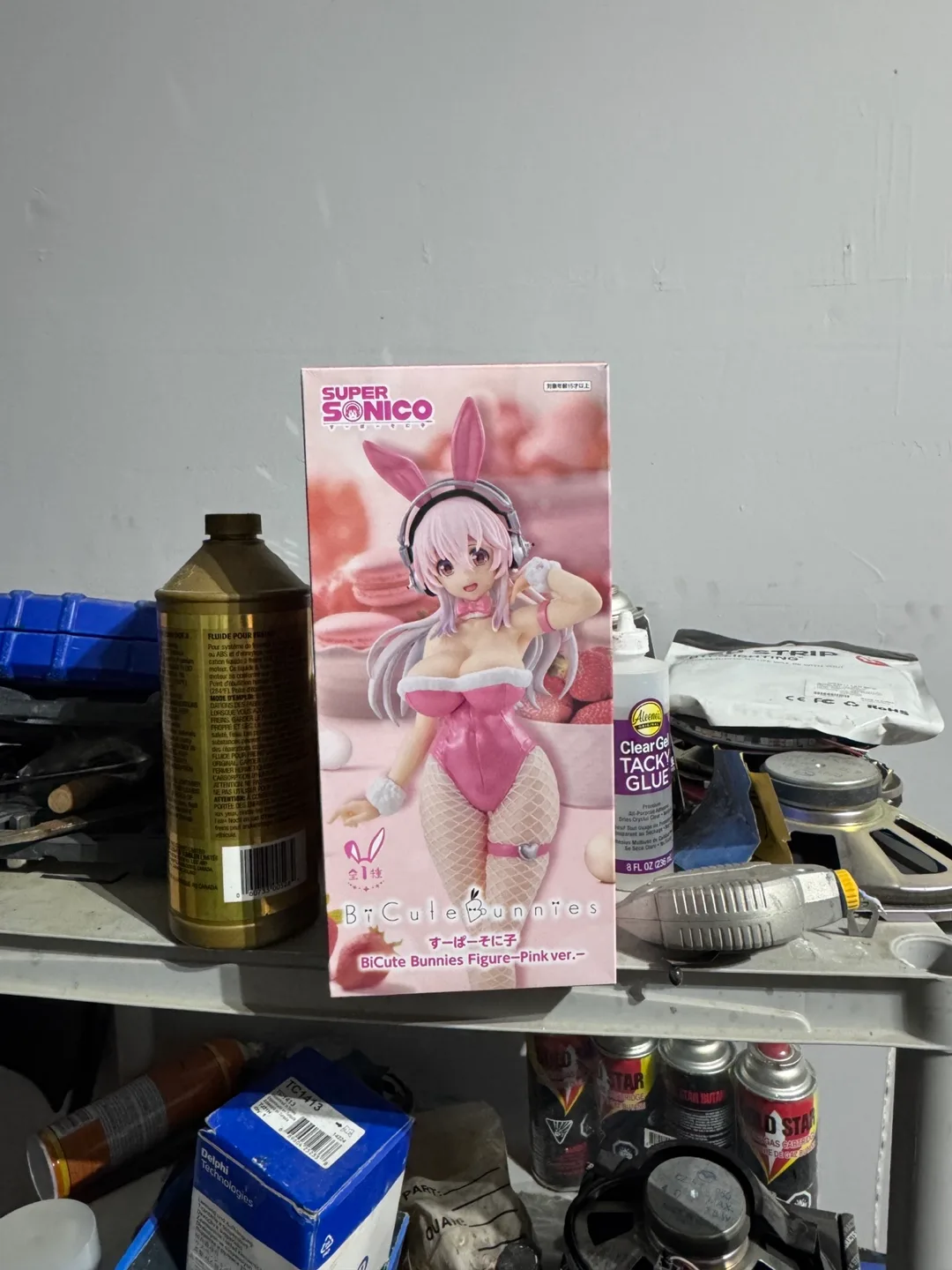 Sonico Bunny Girl Anime Figure thumbnail