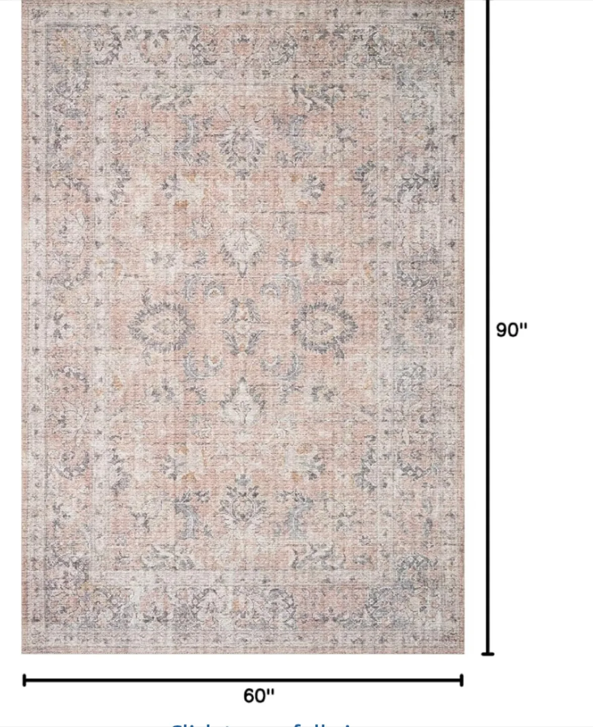 Area Rug 60" x 90" thumbnail