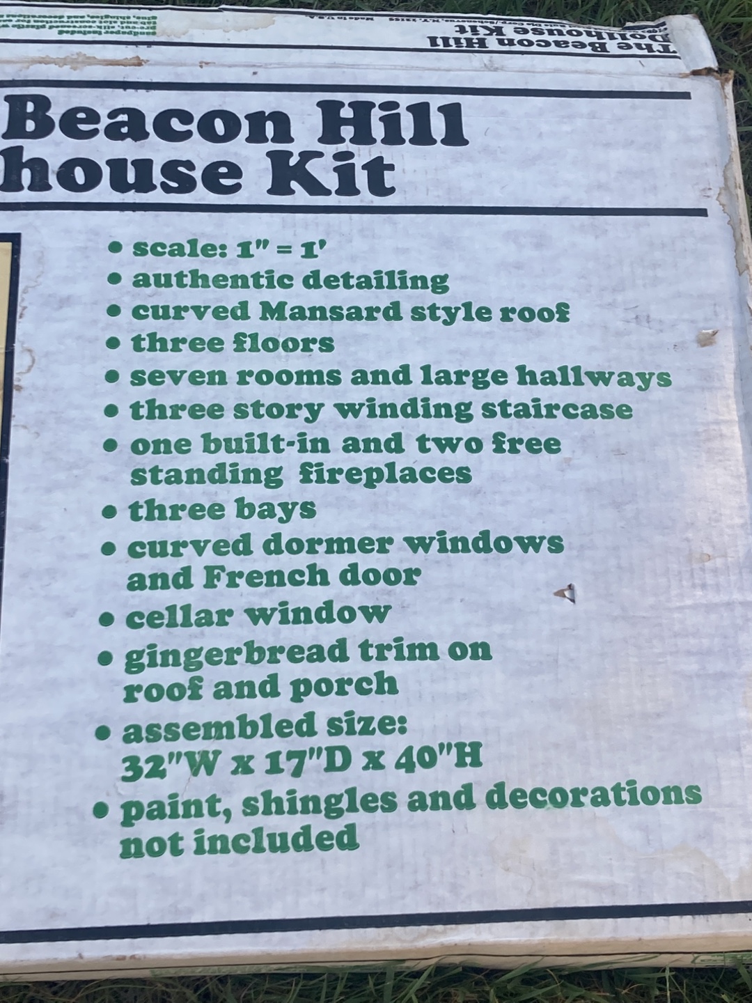 Beacon Hill Dollhouse Kit - Greenleaf No. DS-2 - photo 2