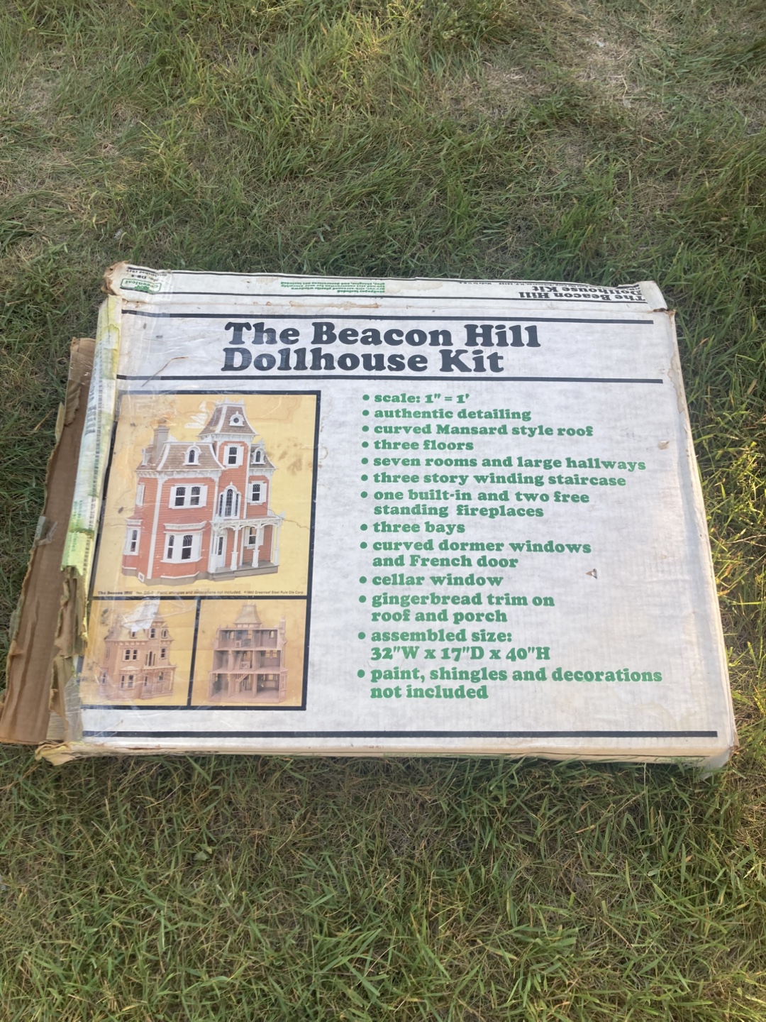 Beacon Hill Dollhouse Kit - Greenleaf No. DS-2