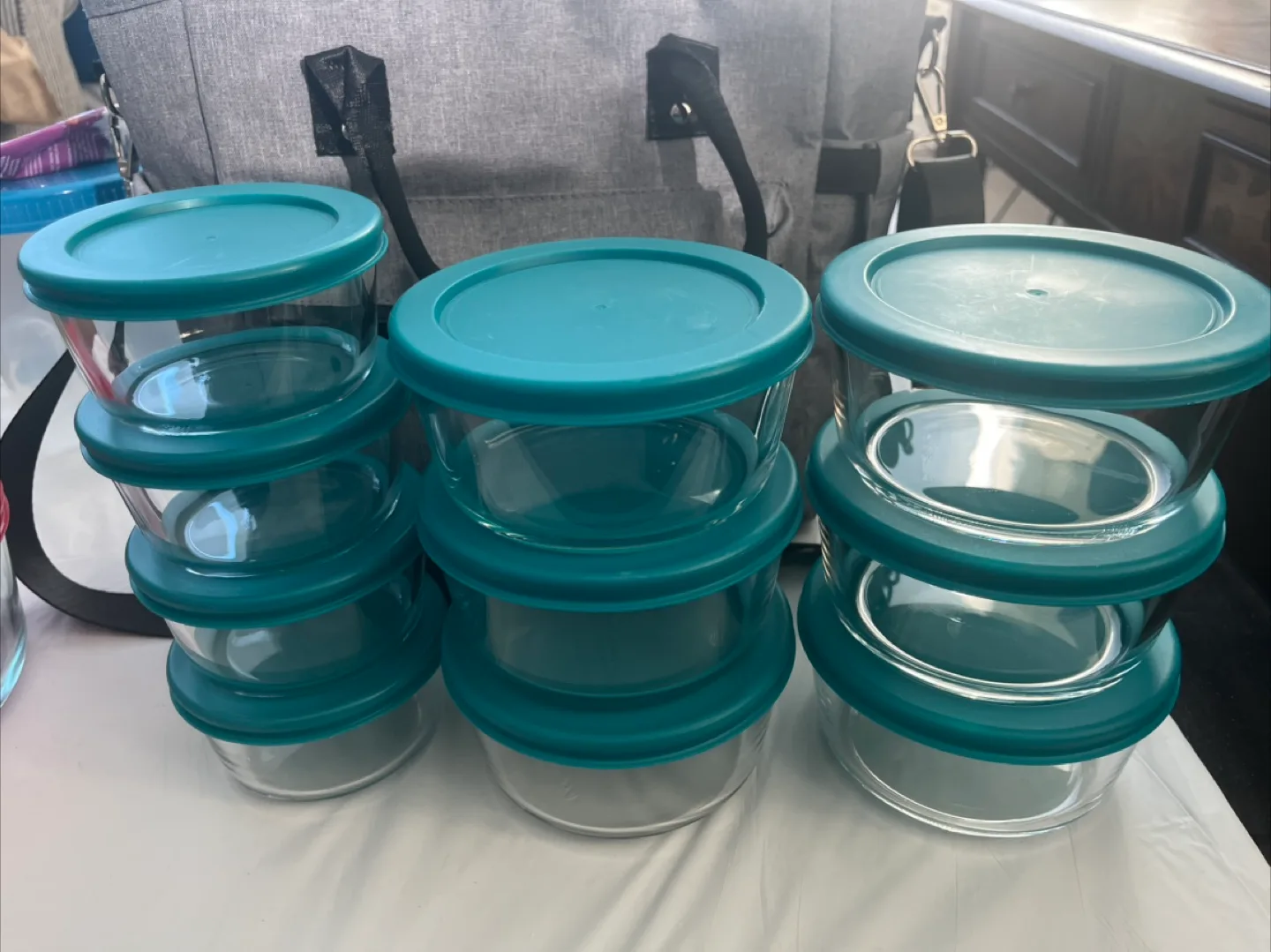 Glass Containers (All 10 = $20.00) thumbnail