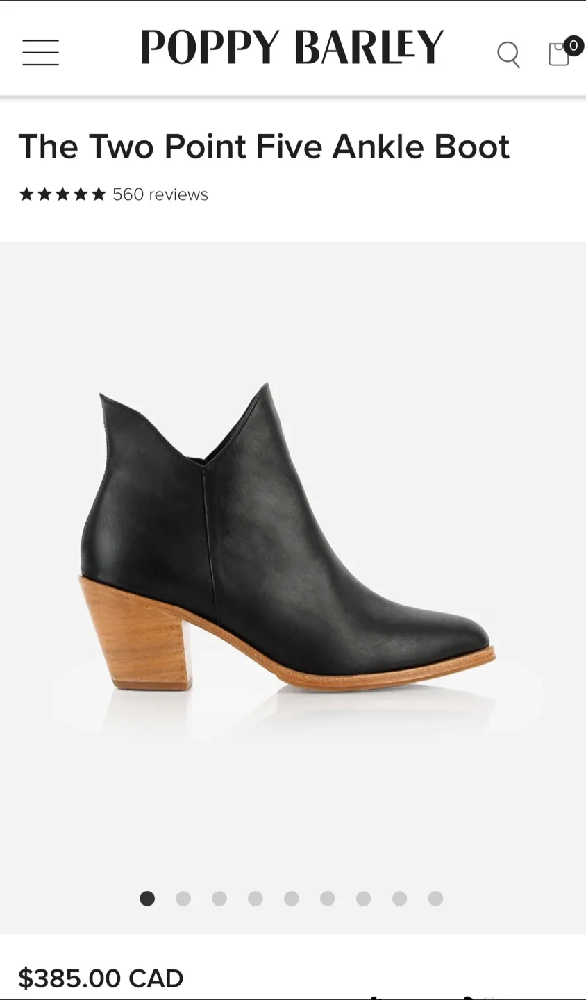 Poppy Barley The Two Point Five Ankle Boot thumbnail