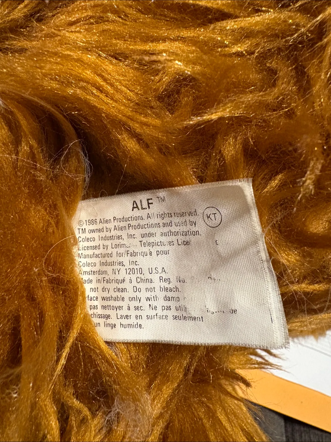 Vintage ALF Plush Toy - Coleco 1986 image indicator(4)