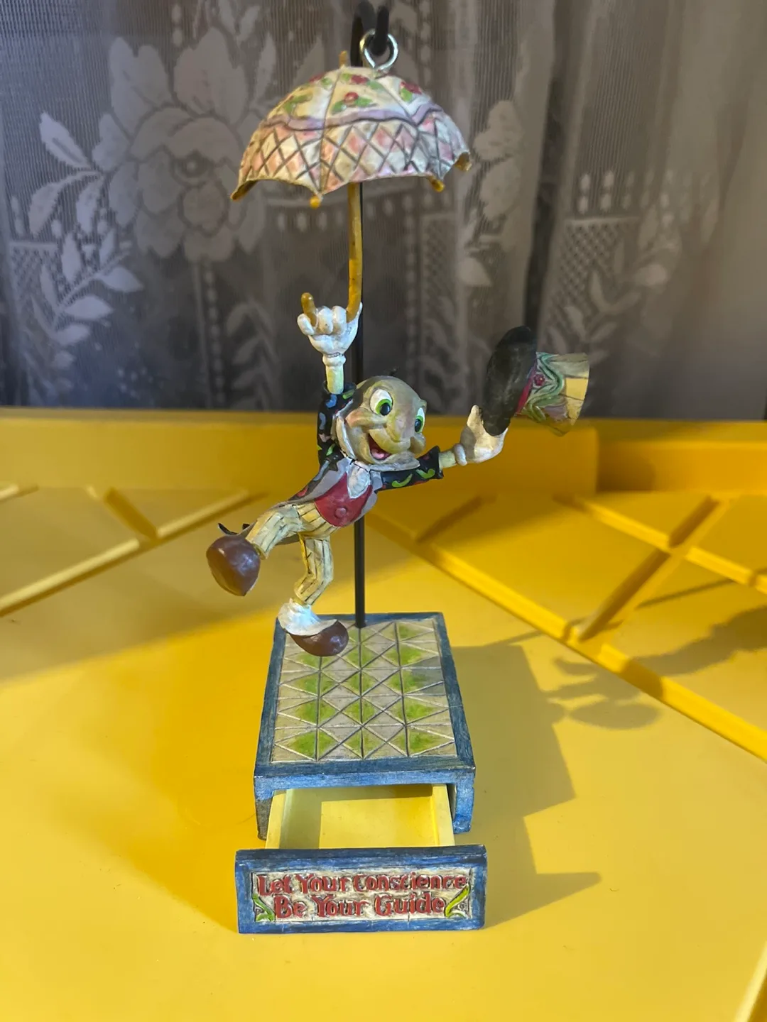 Jiminy Cricket Figurine  #freecycle thumbnail