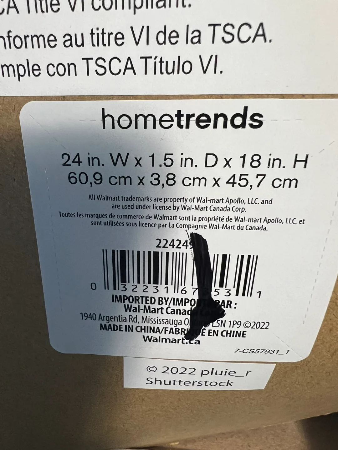 hometrends Framed Wall Art - 24 x 18 inches image indicator(2)