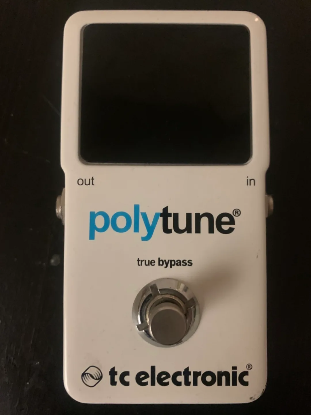 Tc Electronic Polytune v2. Guitar pedal thumbnail