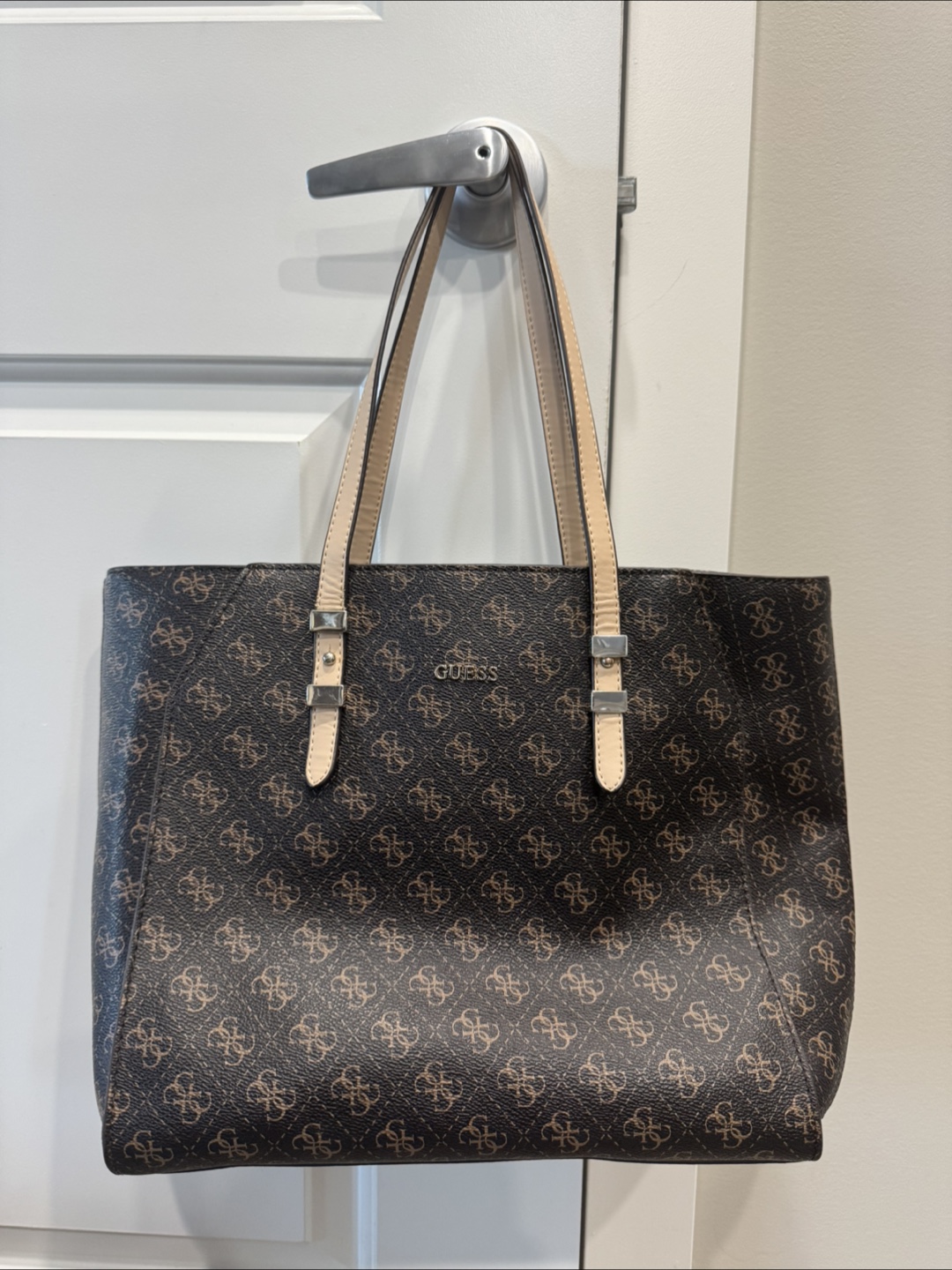 Brown Guess Tote Bag (Large)