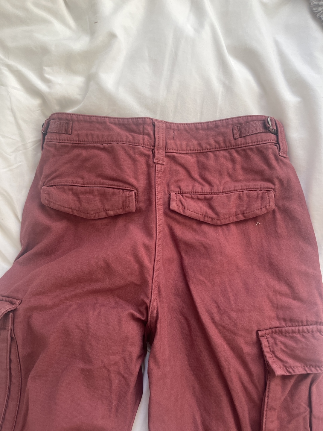 TNA burnt burgundy Cargo Pants - Size 0 - photo 2