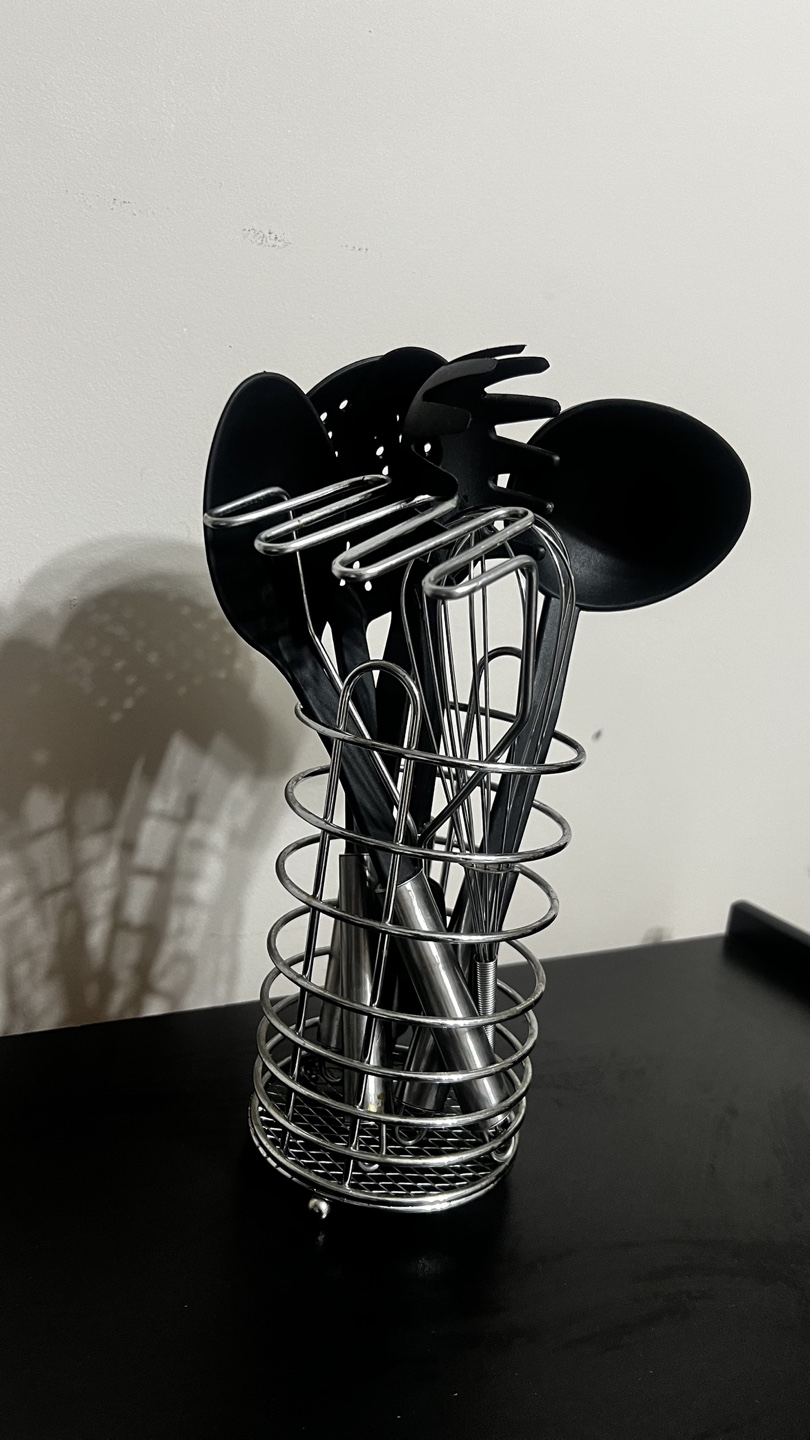 Kitchen Utensil Set with Holder