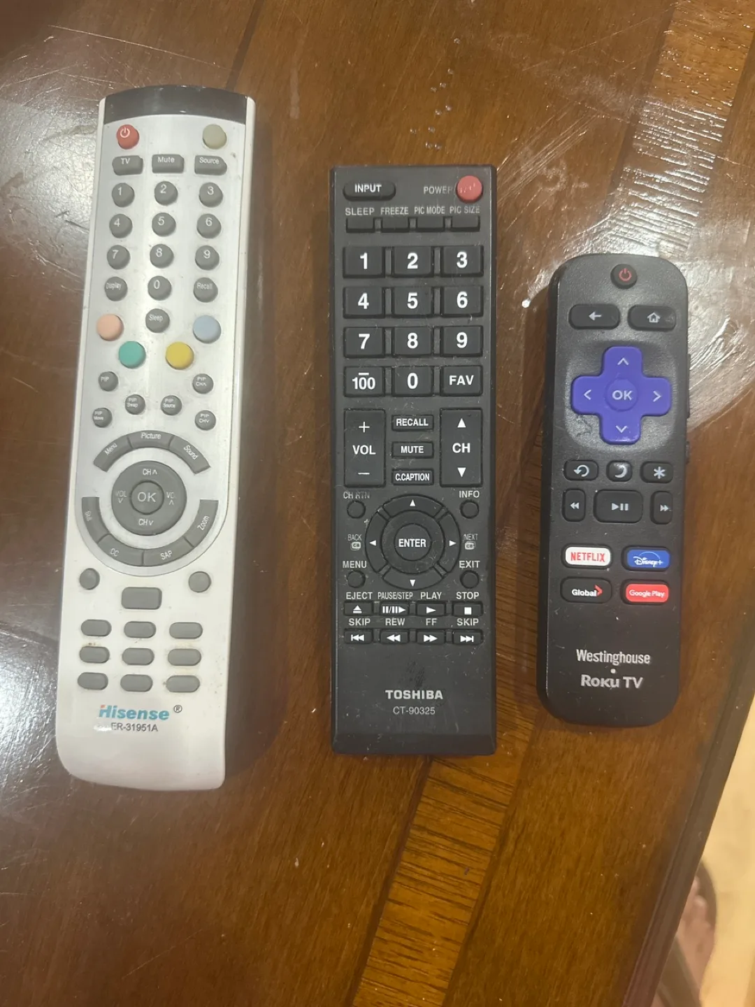 Hisense, Toshiba, Westinghouse TV Remotes image indicator(2)